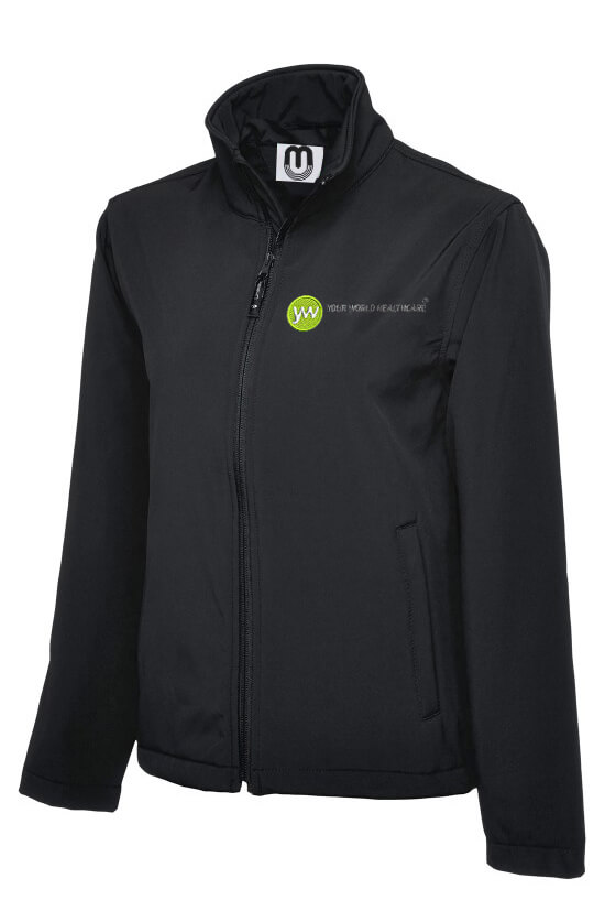 Unisex Classic Full Zip Soft Shell Jacket